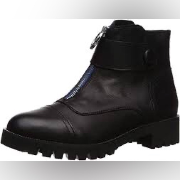 Cecelia New York Tillery Combat Bootie Black/UltraMarine - Size 9 - New In Box - Picture 11 of 12